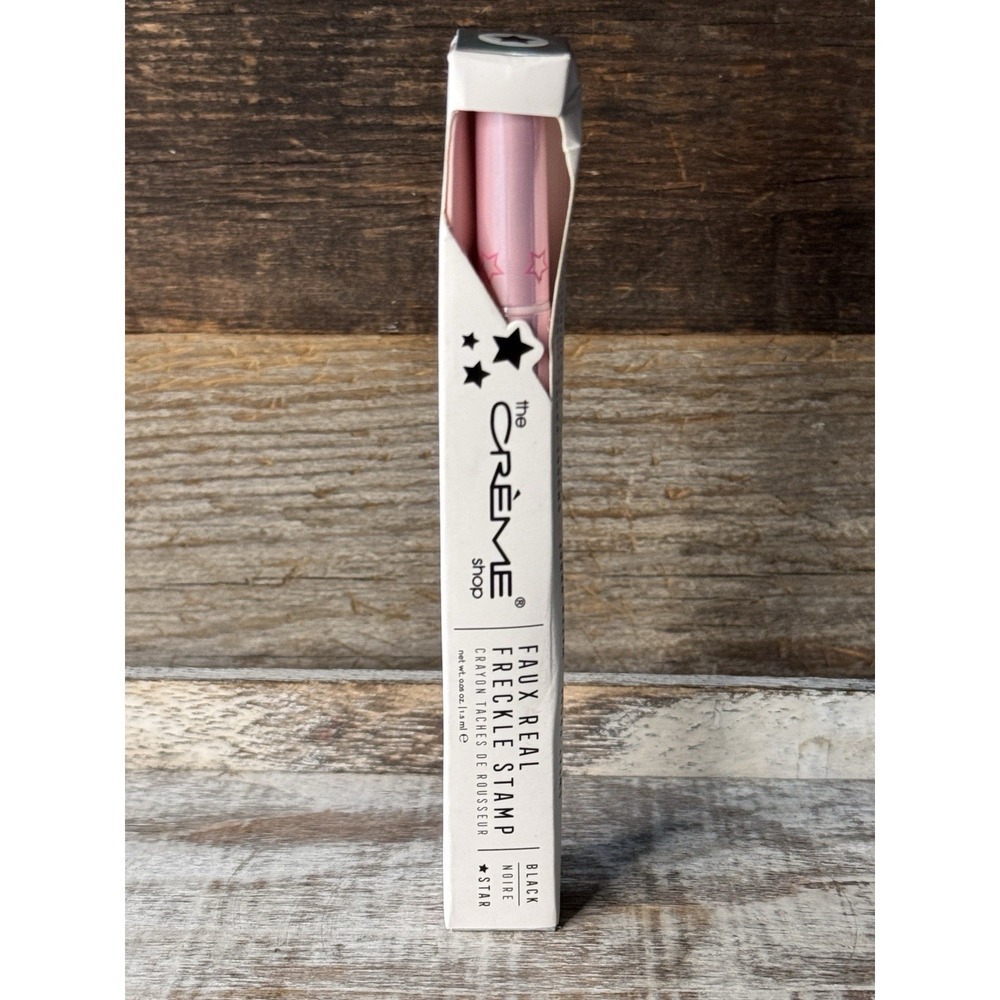 The Crème‎ Shop Faux Real Freckle Stamp Eyeliner (Star, Black) | New Sealed